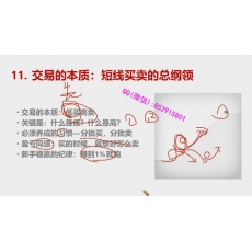 帅老板 日内趋势投资认知绝密心法高胜率买卖策略尾盘战法 股票内部培训视频课程